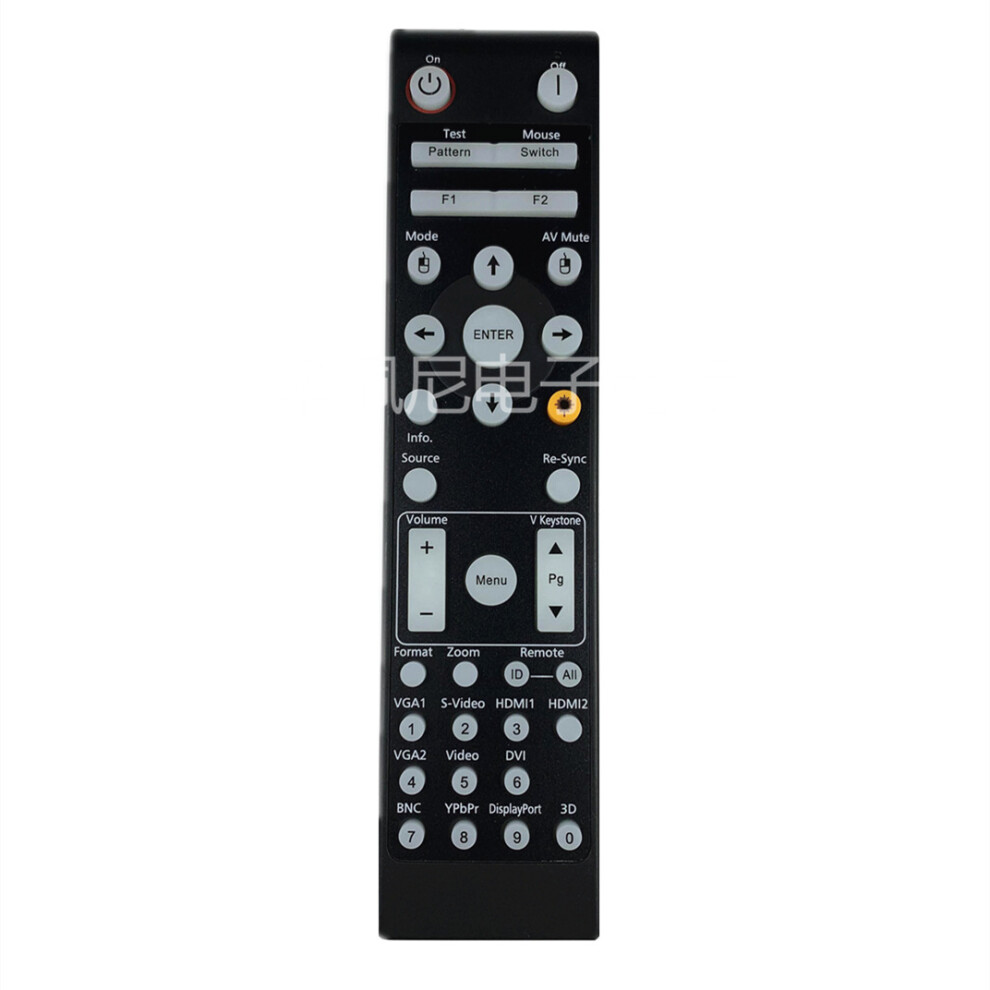 For Optoma Projector Remote Control Eh515 X600 Dh1017 Eh415 Eh515t Br-3070 6935161562347