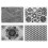 4Pcs Plastic Embossing Template for DIY Card Making and Scrapbooking 11