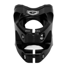 Aluminium-Lenkerstange 31,8 mm kurz für Rennräder & MTB, Fixed Gear, schwarzes Finish