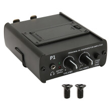 Kopfhörerverstärker für Musiker, einstellbarer Mix, Stereo-Mix, Panoramafunktion, hohe Ausgangsleistung, integrierter Limiter, flexible