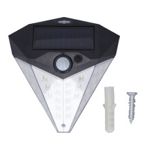 Motion Sensor Lighting Outdoor Solar Lights, 3 Lighting Modes 1200 Mmah Battery For Courtyard Lawn Road, Easy Installation Energy Efficient Solar