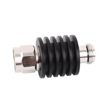 DC3GHz/4GHz 5W N Male to Female Coaxial RF Fixed Attenuators, 50 Ohm, 1dB, 3dB, 5dB, 6dB, 10dB, 15dB, 20dB, 30dB, 40dB (1dB at 3GHz).