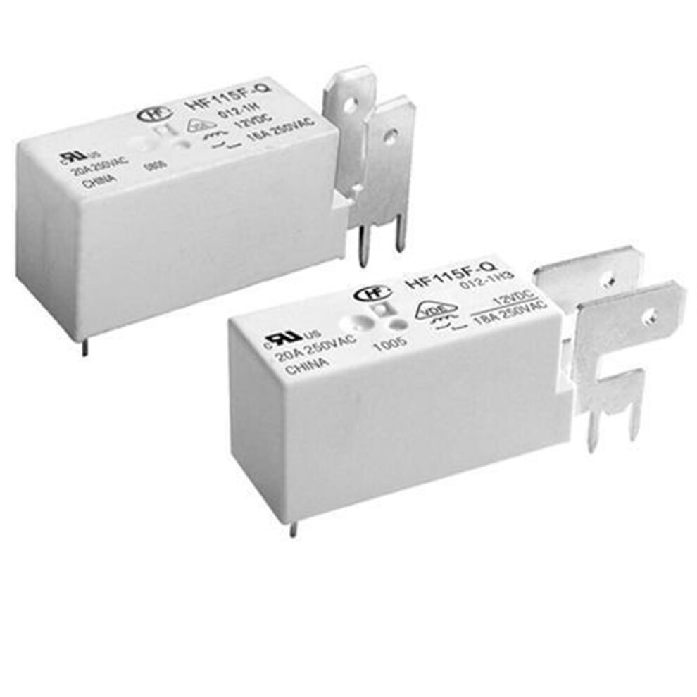 5Pcs Hf115fq 12V 24V Dc Power Relay Current Capacity Spdt Electromechanical Relay 9347817206845