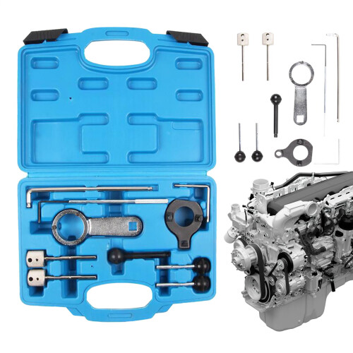 Engine Timing Tool Kit for Precise Valve Timing, MultiVehicle Camshaft and Crankshaft Alignment