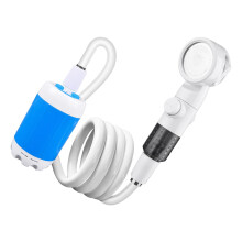 Waterproofed Outdoor Shower With Sealing Motor, Portable Camping Shower, 3Pressure Settings, For Camping And Bathroom
