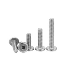 Metal Screws 100 Pieces 304 Stainless Steel Flat Hex Socket Allen M3 8mm x100