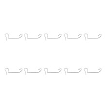 304 Stainless Steel Wire Tightener Set 10Pcs for Fence Maintenance