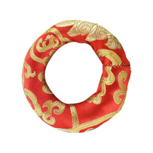 Handmade Nepal Singing Bowl Cushion Mat for Meditation, Durable Decorative Design, Random Color