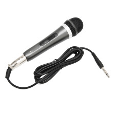 Wired Dynamic Microphone 6.5mm Plug, 3M Cable, Cardioid Direction