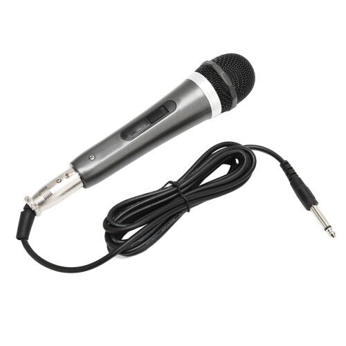 Wired Dynamic Microphone 6.5mm Plug, 3M Cable, Cardioid Direction