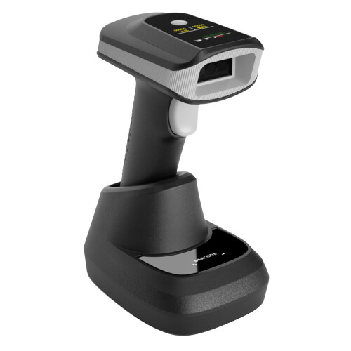 2D 1D QR Barcode-Scanner mit Bildschirmanzeige und 1