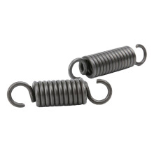 Double hook tension springs, spring steel 1.5 x 19 x 350 mm, wire diameter 1.5 mm, OD 19 mm, length 350 mm, 2 pieces 1.5 x 19 x 350 mm 2.0.