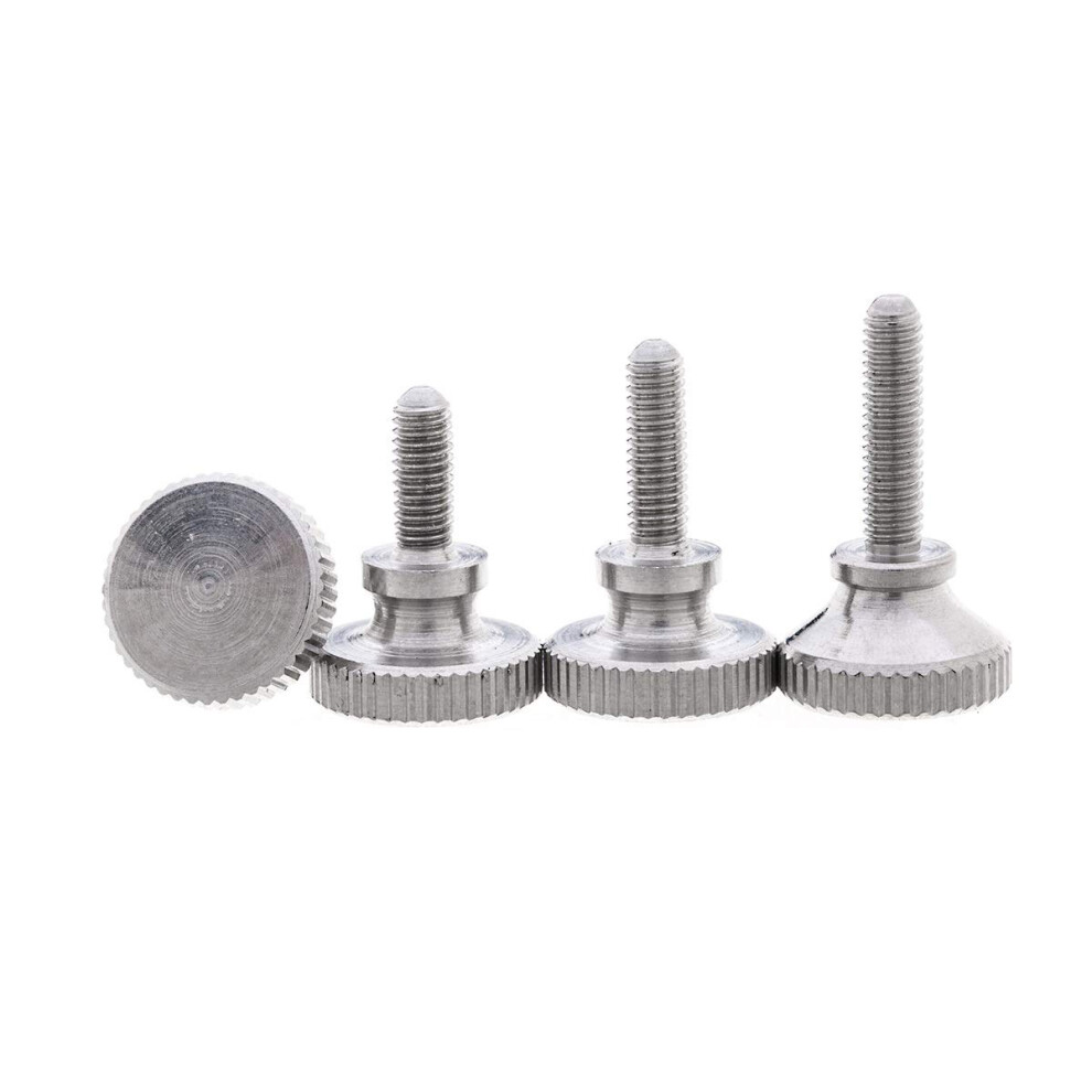 Security Screws, Thumb Screws M3 M4 M5 M6 304 Stainless Steel (Length: 6 Mm, Size: M3) 9382693708359