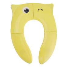 3Pcs Foldable Yellow Toilet Seat Cover Durable Lightweight for Home