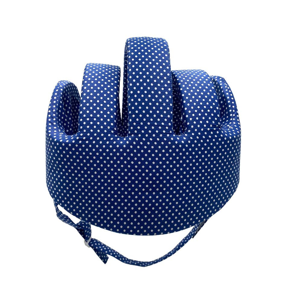 Antifall Protective Cap For Elderly, Antifall Head Protection Helmet, Antishock Cap, Sponge Helmet For Seniors And Patients Blue 9382693708595