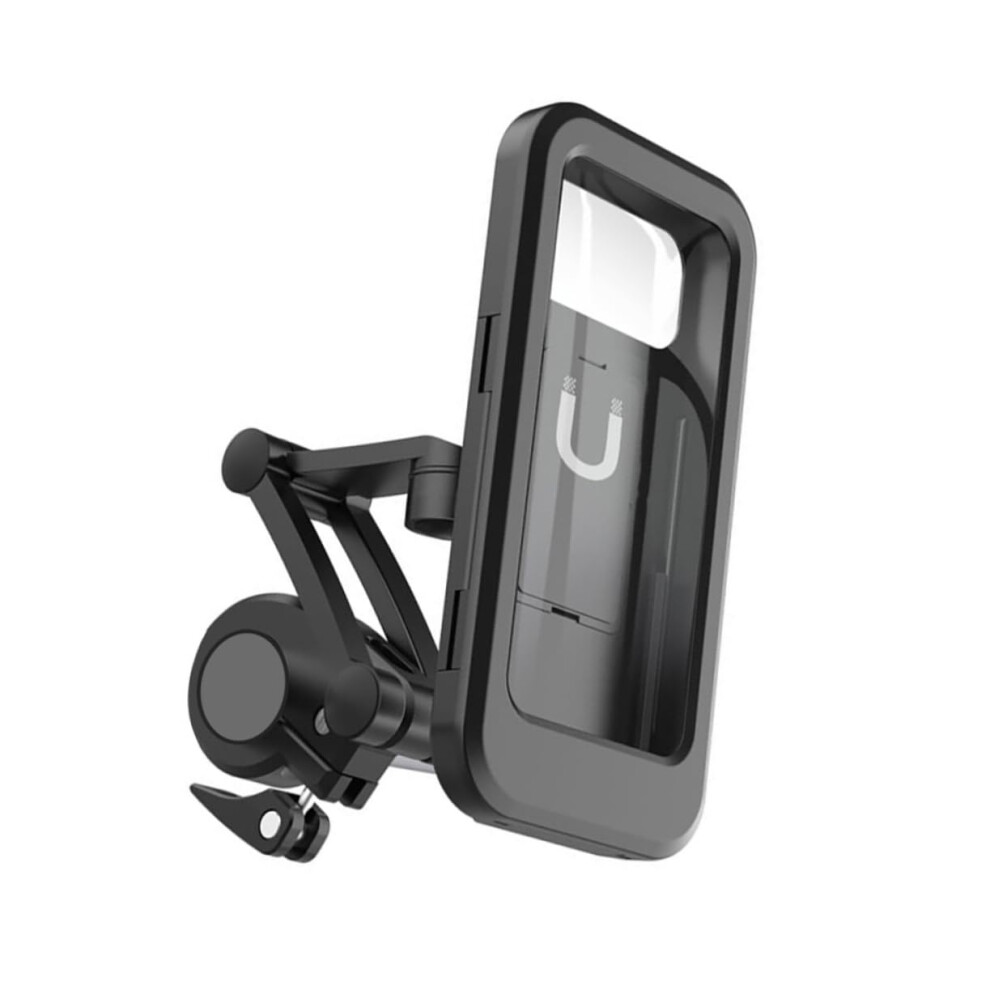 Waterproof Bike Phone Holder With Touchscreen Case, 360 Rotation And Secure Handlebar Grip 9382693708649