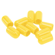 Gelb 6 mm Anti-Korrosion Bremsscheibenabdeckungen Set mit 20 Stück für Fahrzeuge