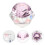 4Pièces Bols Cristal Rose Nail Poudre Pour Usage 9