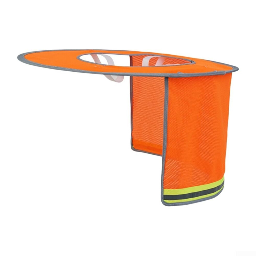 Reflective Helmet Sunshade, Breathable Design For Summer Construction Efficiency 9347817032253