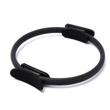 Yoga Circle 2Piece Yoga Ring Kit Black Professional Pilates Magic Circle For Muscle Exercise And Fitness