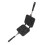 Double Sided Fish Shapes Waffle Maker with Non Stick Coating Black 1