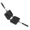 Double Sided Fish Shapes Waffle Maker with Non Stick Coating Black 12