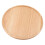 Thick Rubber Wood Round Pizza Tray - Durable Kitchen Baking Tool 14