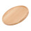 Thick Rubber Wood Round Pizza Tray - Durable Kitchen Baking Tool 10