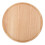 Thick Rubber Wood Round Pizza Tray - Durable Kitchen Baking Tool 12