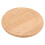 Thick Rubber Wood Round Pizza Tray - Durable Kitchen Baking Tool 5