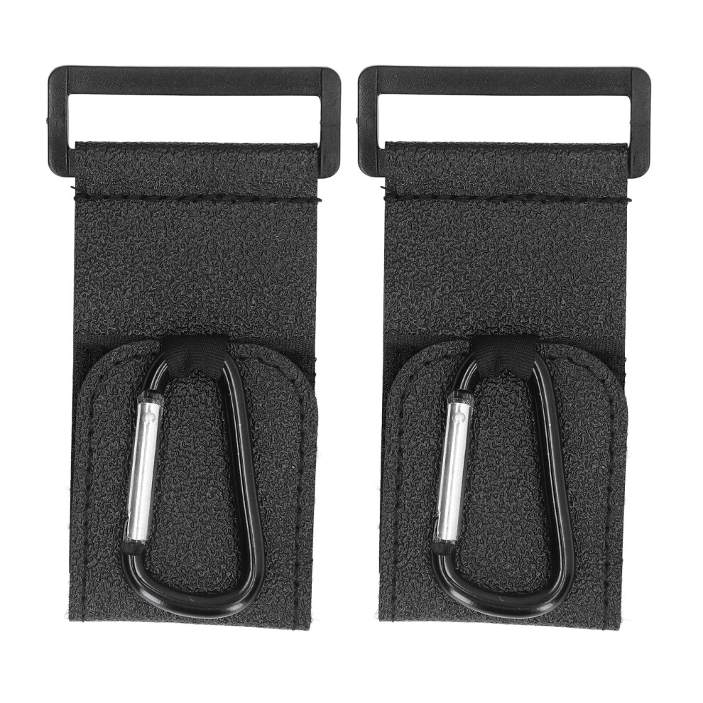 Adjustable Stroller Carabiner Clip, One-Hand Opening Stroller Hooks for Bags, Multipurpose Hanging Clip for Strollers Shopping Bicycles Pet Carts