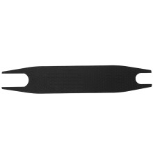 Apoio para os pés de patinete elétrico em silicone antiderrapante com design para superfície áspera, ideal para uma condução segura.
