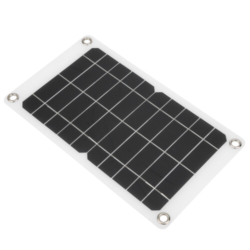 Portable Solar Panel Compact Lightweight Panel Charger High Efficiency Monocrystalline Silicone Solar Cell Module Durable Construction Waterproof Shoc 1
