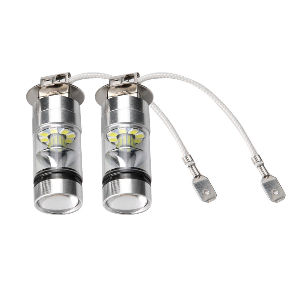 High-Performance Led Headlight Bulbs, Super Bright Lamp Beads Stable Heat Dissipation For Enhanced Visibility, 2Pcs Aluminum Alloy & Pmma Construction 9169997481641