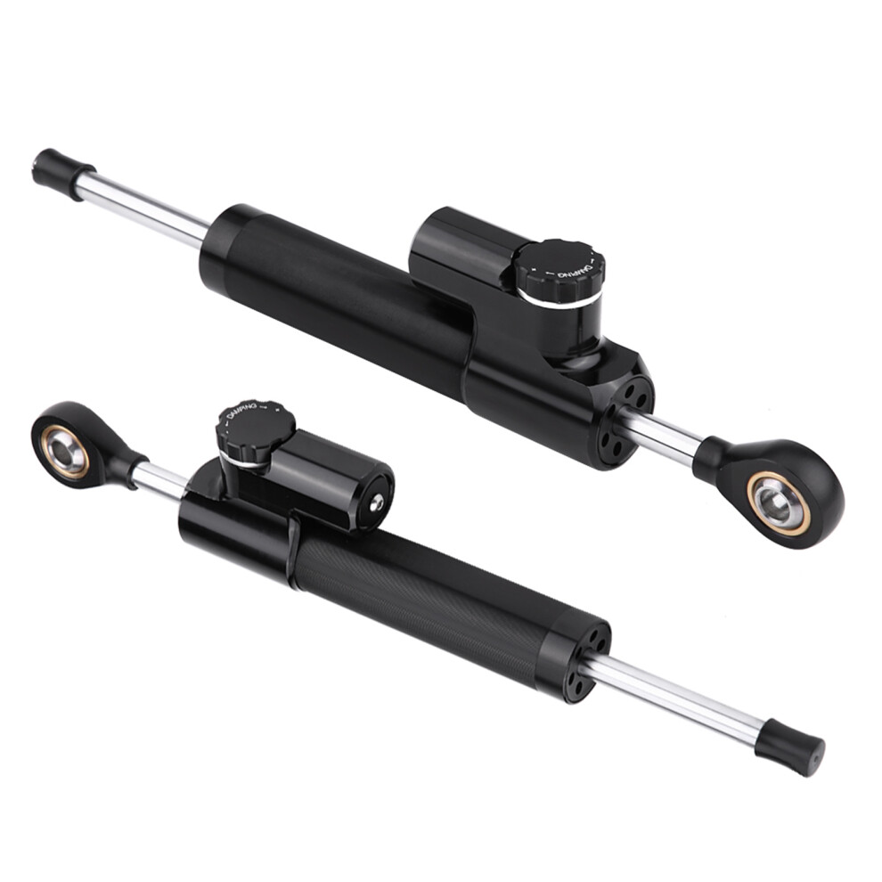 Steering Damper Stabilizer Universal Fit Most Motorcycles, Speed-Sensitive Technology, High Precision For Optimal Performance And Safety 9448196534427