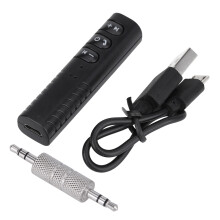 Glacadóir Bluetooth5.0 le haghaidh Comhoiriúnachta Uilíoch, AUX 3.5MM, Mini-Glacadóir Gan Sreang, Micreafón Ardghléine, Fuaim Inaistrithe
