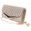 Λαμπερές πτυχωτές παγιέτες τσάντες clutch για γυναίκες, ευέλικτες βραδινές τσάντες 3