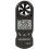 Mini Multipurpose Anemometer, Digital Anemometer LCD Wind Speed Temperature Humidity Meter with Thermometer Anemometer (Size : Blu) Ref: 9209 5