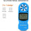 Mini Multipurpose Anemometer, Digital Anemometer LCD Wind Speed Temperature Humidity Meter with Thermometer Anemometer (Size : Blu) Ref: 9209 3