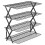 4 Tier Collapsible Cooling Rack for Baking, NonStick Iron Wire SpaceSaving Kitchen Organizer 1