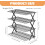 4 Tier Collapsible Cooling Rack for Baking, NonStick Iron Wire SpaceSaving Kitchen Organizer 3