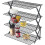 4 Tier Collapsible Cooling Rack for Baking, NonStick Iron Wire SpaceSaving Kitchen Organizer 5