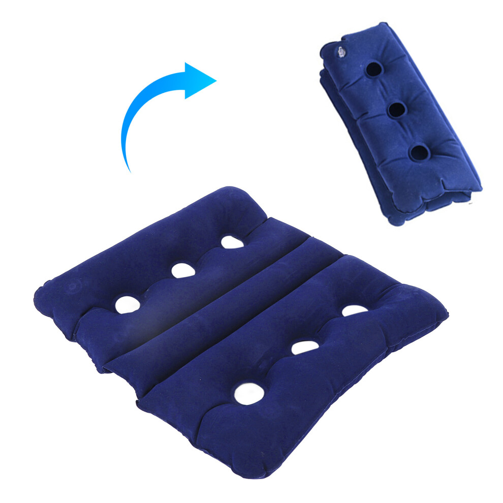 Inflatable Wheelchair Cushion with 6 Ventilation Holes for Pressure Relief