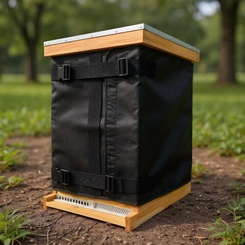 Bee Hive Wrap Waterproof Windproof Full Coverage Adjustable Winter Beekeeping Supplies 1