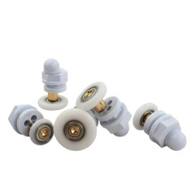 Shower Door Rollers 4 HeavyDuty Wheels For 48mm Glass Doors 19mm Size Quiet Sliding Easy Install