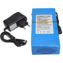 12V 20Ah Lithium Battery Pack Rechargeable with Charger, Waterproof Energy Density for LED Strips and Power Supply