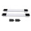 2PCS Heavy Duty Extensible Appliance Rollers 300KG, Adjustable, Black/White 2