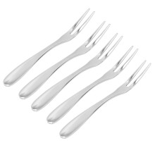 MultiPurpose 5Pcs Fruit & Dessert Forks - Ideal for Events & Home