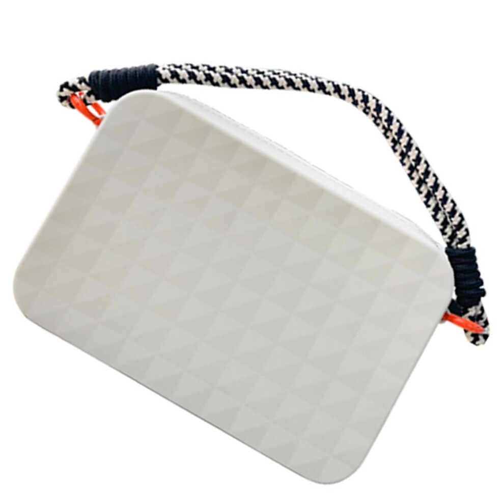 Silicone utility pouches for beach bags, wallets, charms, phone holders, cosmetic storage bags for travel and outdoor use, gray