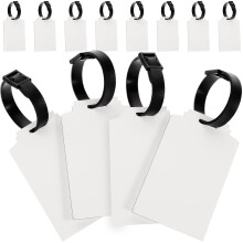 90PiĂšces Tags Ă Suspendre DIY Blancs Pour Voyage Et Affaires